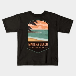 Makena Beach State Park Kids T-Shirt